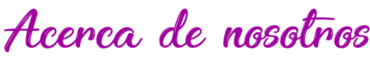 Acerca de nosotros